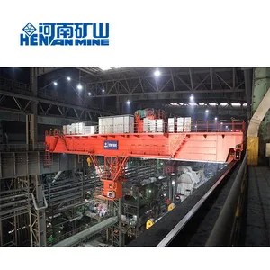 High Quality QDY Model Metallurgical Workshop Double Girder Ladle Crane for Steel Mill thumbnail-5
