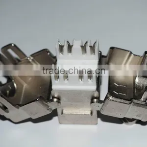 CAT.5E RJ45 8p8c STP Tooless Keystone Jacks thumbnail-3