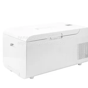 20L Small Car Fridge With Pull Rod For Home Car Dual Use Camping Drinking and Food Storage thumbnail-4