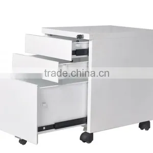 Trade Assurance Mobile 3 Drawers Filing Pedestal Cabinet thumbnail-6