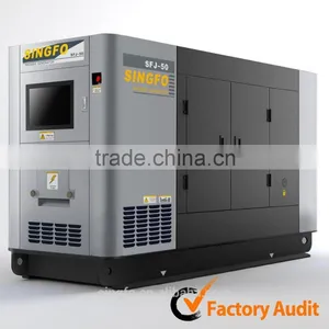 CE Certification 55KVA Permanent Magnetic Diesel Silent Generators With 1103A-33TG2 Engine for Sale thumbnail-5