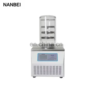 LGJ-10 Manifold Top Press Type Vacuum Freeze Dryer Laboratory Lyophilizer Machine For Food thumbnail-2