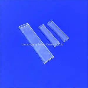 Square Shaped Quartz Glass Tube Clear Quartz Tube thumbnail-1