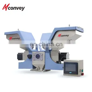 CE Standard 304 Stainless Steel Automatic Plastic Color Masterbatch Mixing Machine Small Screw Gravimetric Doser thumbnail-1