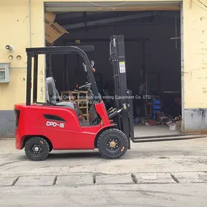 New Energy Driving 1.5 Ton Electric Forklift Truck Freight Hauler Lift Truck thumbnail-1