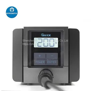 QUICK TS1100 Original Lead-Free Soldering Station Adjustable Temperature Soldering Iron BGA Rework Station thumbnail-2