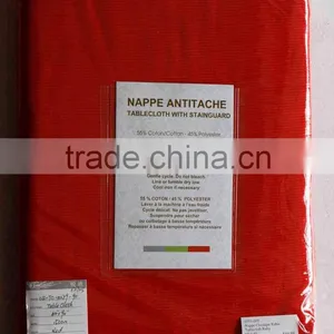 1PC Jacquard Solid Tablecloth With Satin Free thumbnail-1