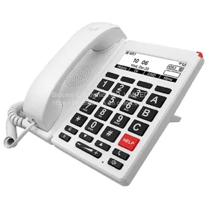 Older Man Customized Big Button IP Phone IP12wp for Seniors and Retirement Homes thumbnail-1