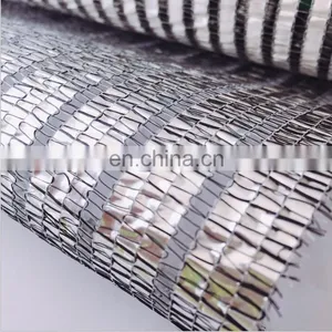 6X100M 50% Shading Silver Aluminum Foil Shade Net For Flower Planting thumbnail-1