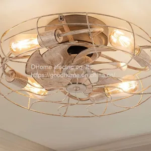 Retro Ceiling Electric Fan Light（Wechat:13510231336） thumbnail-2