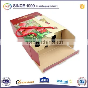 Recycled Cardboard Folding Brown Kraft Cardboard Pull Out Box for Packing thumbnail-5