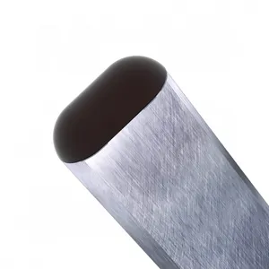 Tube Ending Oval Elliptical Flat Arched Tube Insert End Plug Domed Head Top Plastic Oval Pipe Plug thumbnail-3
