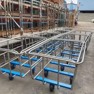 Customized Non‑Standard Stackable Steel Cloth Trolley With Durable Anti‑Aging Structure for Multi‑Industry Material Handling thumbnail-5
