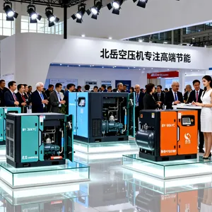 Fixed Screw Compressor.8BarSpiral Compressor.Intelligent Frequency Conversion Technology.More Energy-efficient. thumbnail-2