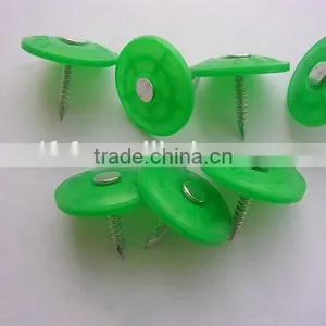 Electric Galvanized Plastic Cap Nail/heat Resistant Materials thumbnail-1