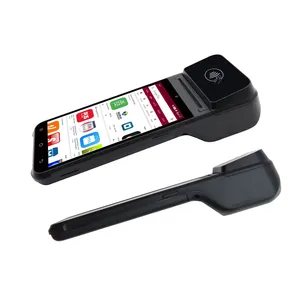 Thermal Receipt Printer and 5.5 Inch Clear Touch Screen Handheld PDA Printer Mobile POS Machine Terminal Printer OS Built-in Google Play and NFC thumbnail-2