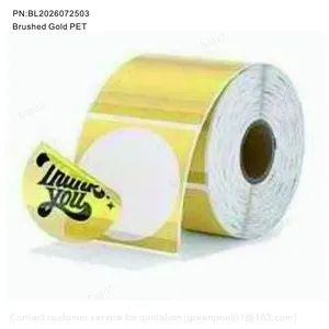 Brushed Gold PET thumbnail-1