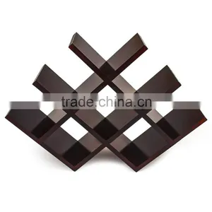 Unfinished Wooden Wine Rack thumbnail-1
