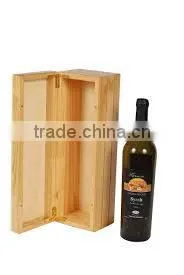 Hot Sale Wood Wine Box For Single Bottle Wholesale thumbnail-1
