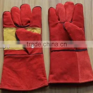 Welding Leather Working Gloves/industry Welding Glove thumbnail-1