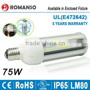 Internal Driver IP65 Waterproof LED Corn COB Bulb E27 E40 CE ROHS 5 Years Warranty thumbnail-1