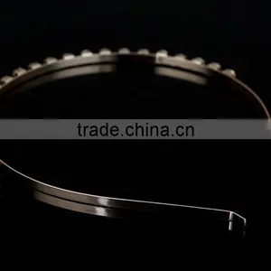 Fashion Gold Plated Spiring Metal Women Hairbands Hair Bridal Hair Accessories thumbnail-2