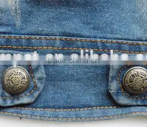 Retro-scratched Grain Cowboy Dog Clothes Small Spring/summer/autumn Teddy Bear Vest Pet Clothing thumbnail-3