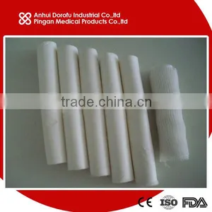 Absorbent Gauze Roll/100% Cotton Gauze Roll Without X-RAY CE ISO FDA thumbnail-1
