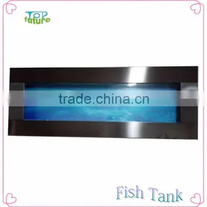 STAINLESS STEEL WALL HANGING AQUARIUM,WALL-MOUNTED FISH TANK thumbnail-1