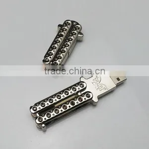 Newest Arrival Metal Butterfly Usb Flash Drive thumbnail-2
