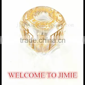 Custom 6 Sided Giant Transparent Crystal Laser Engraved Dice for Board Game thumbnail-3