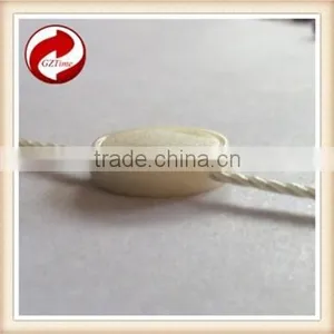 China Quality String Seal Tag, Hang Tag String, Garment Plastic Seal Tag Beige Seal Tag Metal Beads String Curtain thumbnail-5