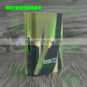 Hot Selling Silicone Case/skin/sleeve/cover/enclosure/decal/protector for e Cig Starter Kit SMOKE R200 TC Mod thumbnail-2
