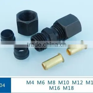 Carbon Steel 7 Pieces Fittings Seven Pieces End Fittings for Nylon Tube pu Hose thumbnail-2