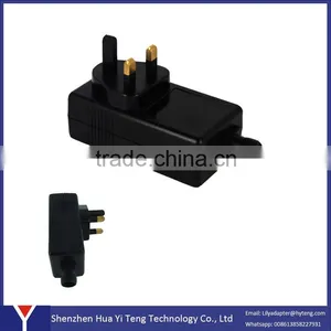 Waterproof 24v 1a Power Supply 24w Wall Mounted Power Adapter With EU/UK Plug thumbnail-6