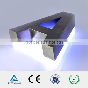 New Custom Metal 3D Chrome Letters & Numbers Outdoor Backlit Letter for Shopping thumbnail-5