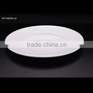 Hand Painted Custom Logo Porcelain Buffet Plate thumbnail-3