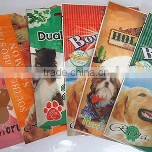 Custom Print Clear Front Silver Back Zip Lock Pet Food Bag thumbnail-5