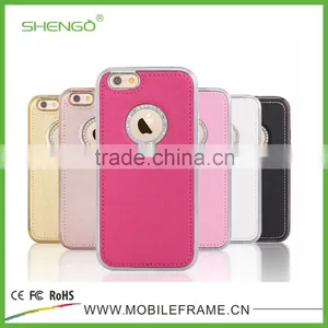 Premium Diamond Leather Case for IPhone 6 thumbnail-1