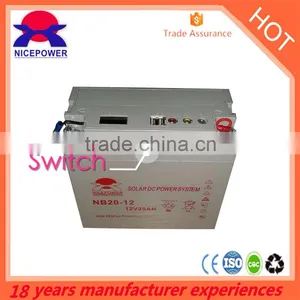 Fast Charging 12v 20ah Lead Acid Battery Mini Solar Power Station thumbnail-1