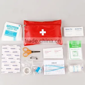 2016 New Wholesale Camping Supplies 13pcs Outdoor Survival Kit Emergency First Aid Kit for Camp Set thumbnail-1