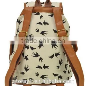 New Style Drawstring Backpack Shoulder School Bag for Girls thumbnail-2
