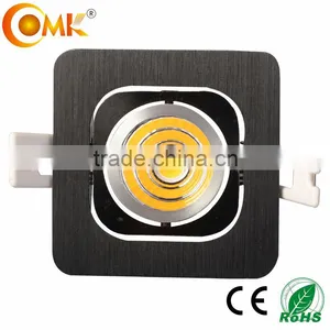 Brushed Black Adjustable Spotlight thumbnail-1
