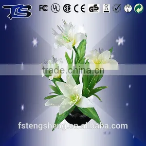 Best Sell Craft Silk Flower Optical Fiber Artificial Flower From Foshan Factory thumbnail-1