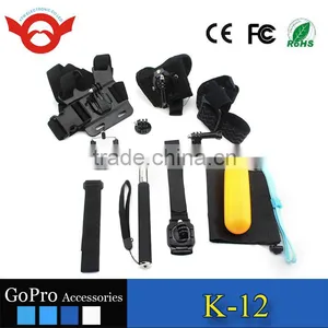 Wholesale XTW 12-in-1 Essential Camera Accessories Kit for GoPro HERO 2/3/3+/4/4 Session thumbnail-4
