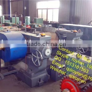 GOLDEN SUPPLIER Waste Tire Recycling Rubber Cracker Machine Rubber Reclaim Machine thumbnail-2