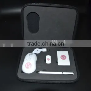 Customs USB Travel Sets in White Color Suitable for Business Travel/coorperate Gifts thumbnail-4