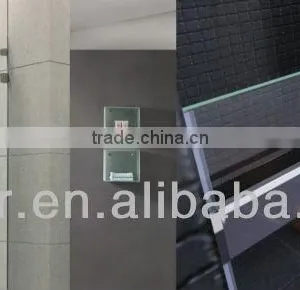 Stainless Steel Sliding Shower Glass Door Flat Type thumbnail-3
