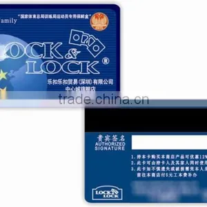 Plastic Member Card With Signature Panel thumbnail-5