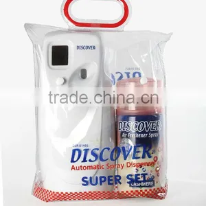 DSR0146N Discover Automatic Spray Dispenser (New Mold) and Air Freshener Spray SUPER SET thumbnail-1